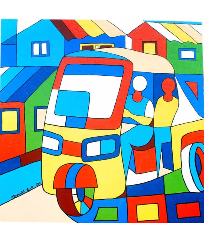 YELLOW TRICYCLE , EVERYDAY STRUGGLE